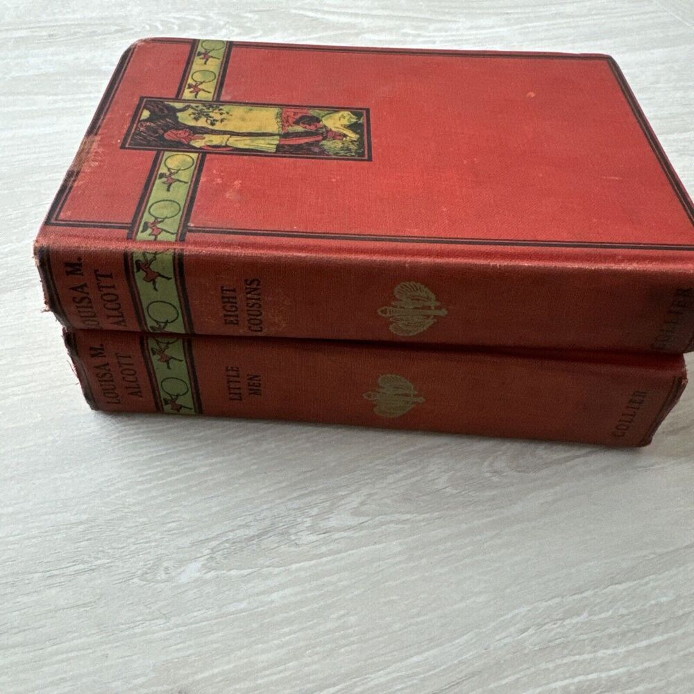Eight Cousins 1917 Good Condition by Author Louisa M. Alcott 1913 Little Men